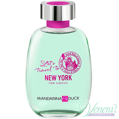 Mandarina Duck Let's Travel To New York EDT 100ml for Women Without Package Women`s Fragrance without package